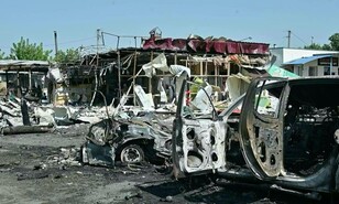 Una decena de muertos en un ataque ruso en el noreste de Ucrania