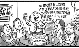 Caricatura de Noticiero Poteleche 19 agosto 2026