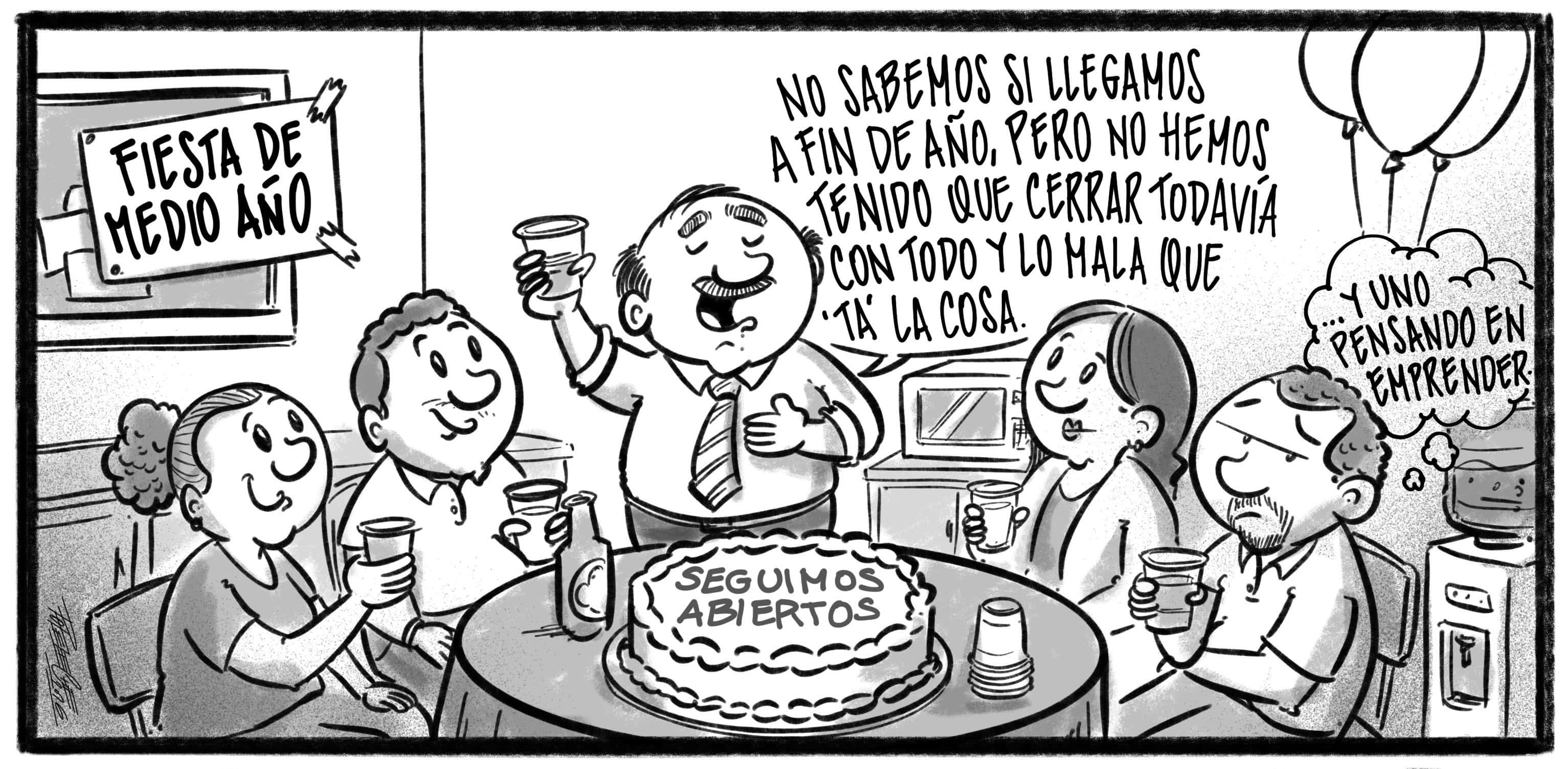 Caricatura de Noticiero Poteleche 19 agosto 2026