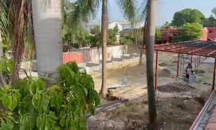 Vecinos de Villa Aura-Olimpo rechazan construcci&oacute;n de negocio en zona residencial