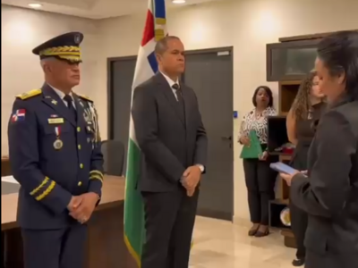 Faride Raful encabeza traspaso de mando en Policía Nacional