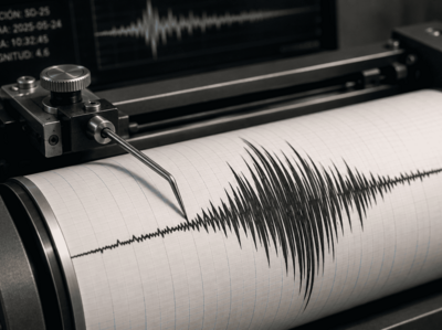 Registran terremoto en España con magnitud de 4.7