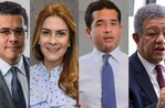 Collado aventaja a Carolina en el PRM; Gonzalo lidera en el PLD y Leonel entre los miembros de la FP