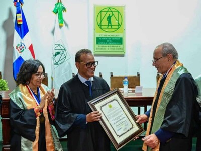 Academia de Ciencias inviste a Basilio Belliard como Miembro de Número