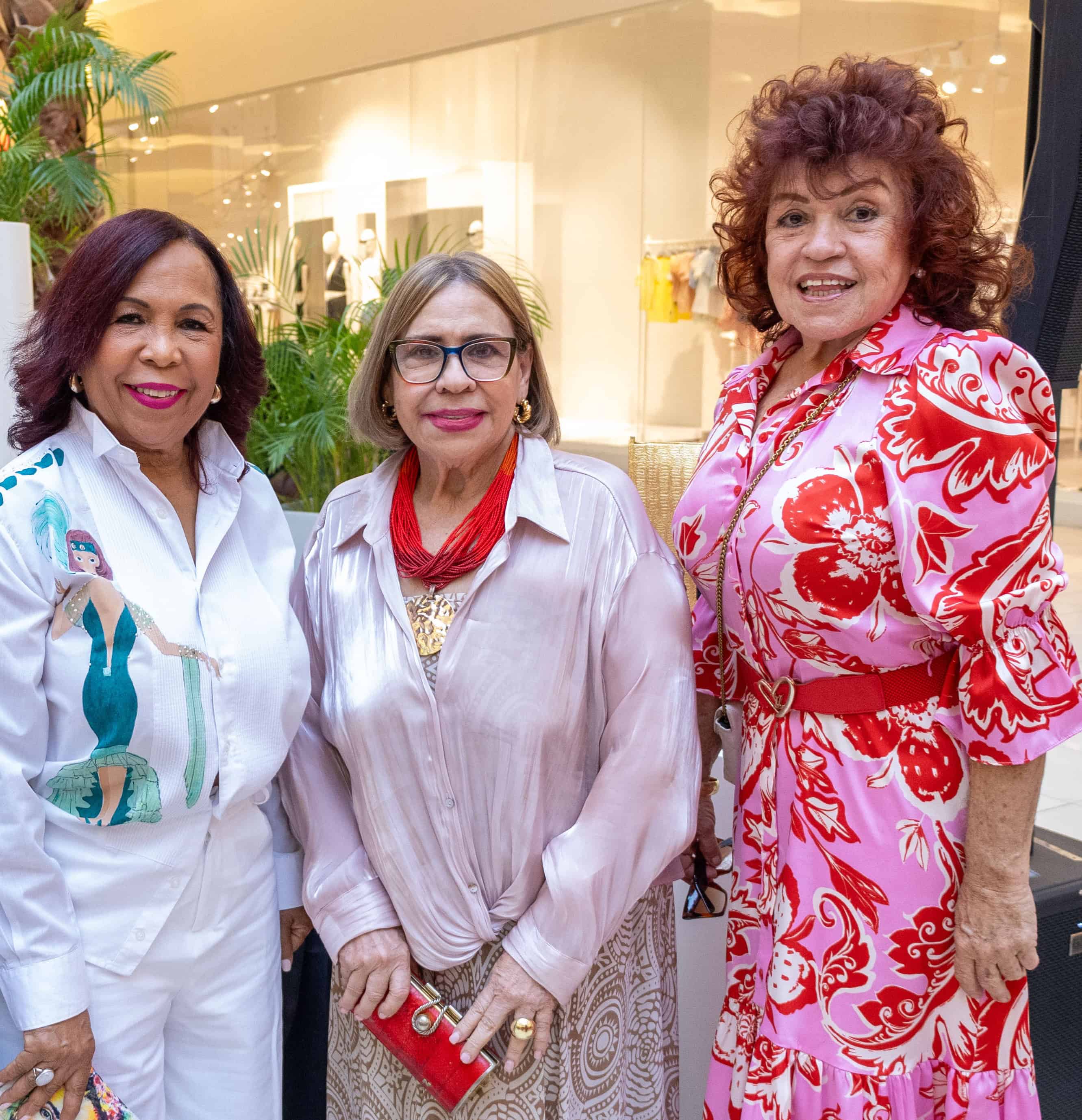 Zoila Puello, Mirna Pimentel y Virginia Vel&aacute;squez.