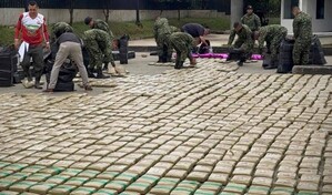 Incautan m&aacute;s de cuatro toneladas de marihuana en el sur de Colombia
