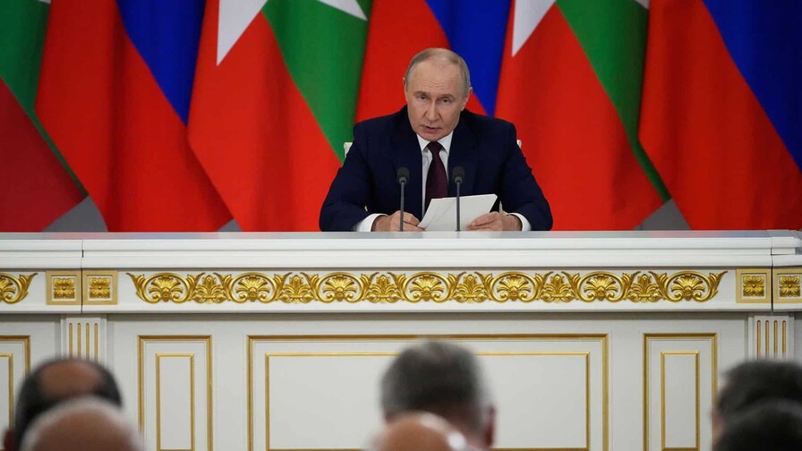 Putin habla del regreso de los soldados, pero Rusia descarta detener ahora los combates Putin habla del regreso de los soldados, pero Rusia descarta detener ahora los combates