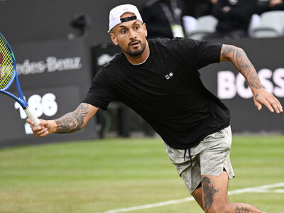 Tenis: Nick Kyrgios es suspendido por prueba positiva de cocaína