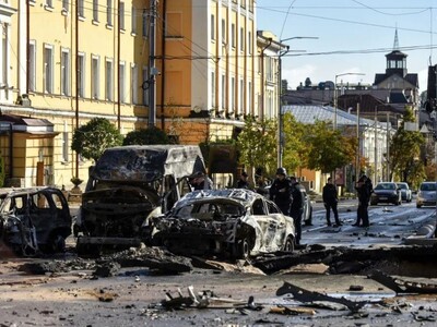 Bombardeos rusos en Ucrania causan muertes y destrucción