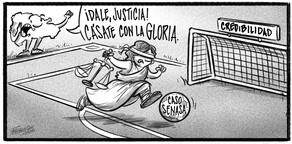Caricatura de Noticiero Poteleche 20 agosto 2026