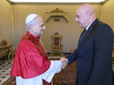Joseph Aoun pide al papa León XIV apoyo para la retirada de Israel