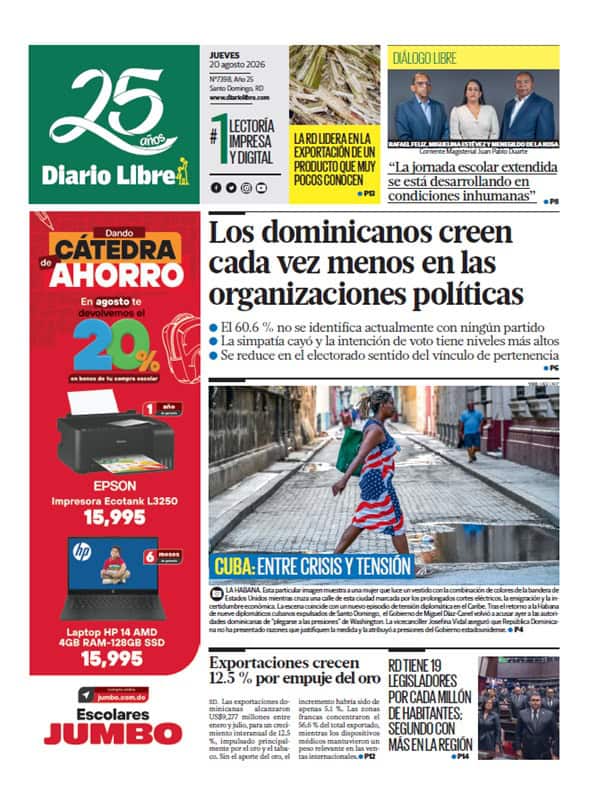 Día Jueves, 19 de Febrero de 2026 Edición 7251.