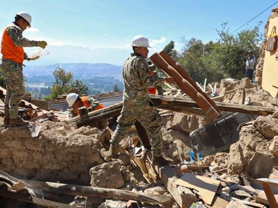 Réplicas de terremoto en Ayacucho Perú tras sismo de magnitud 7.2