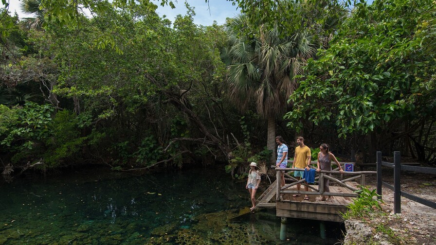 Un santuario natural con 12 ojos de agua sagrados