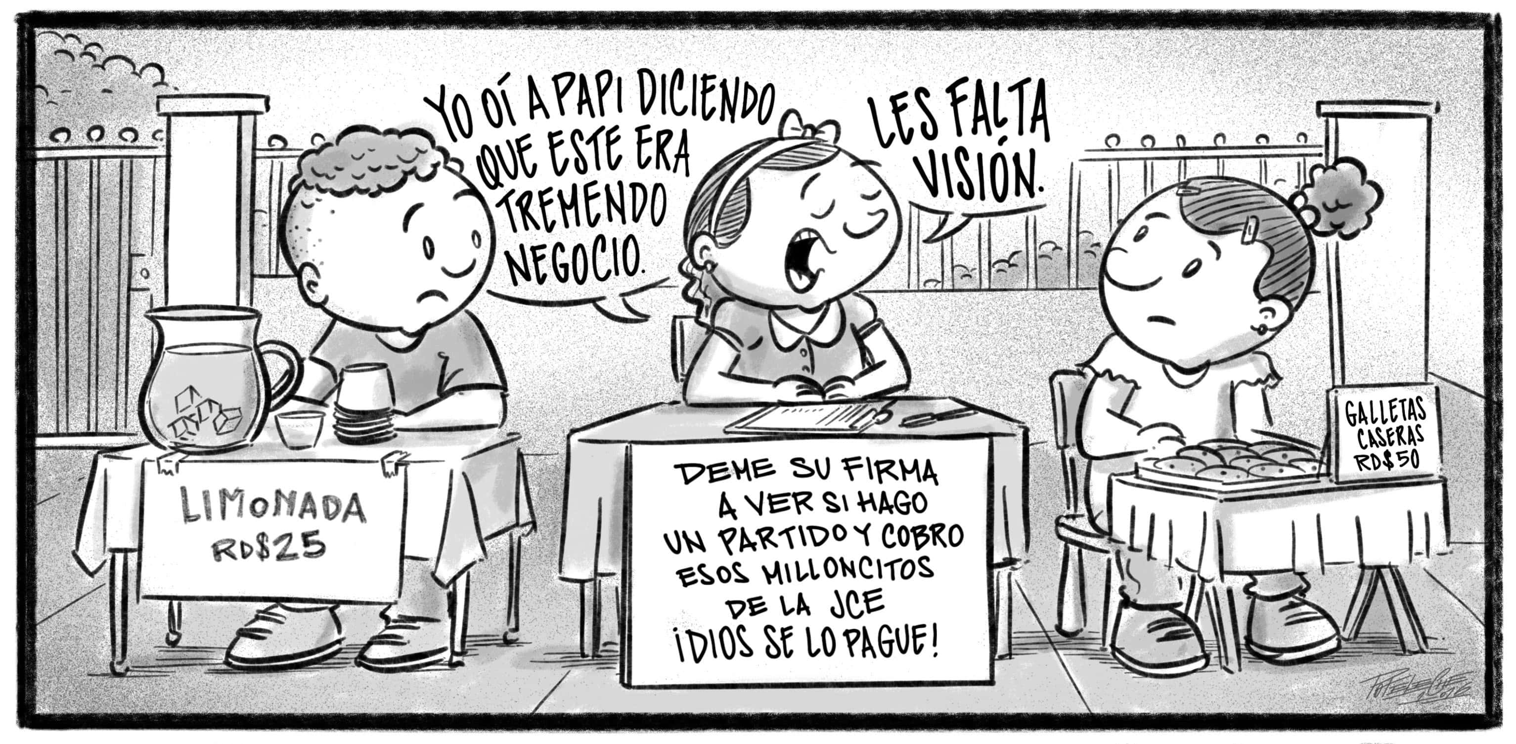 Caricatura de Noticiero Poteleche 22 agosto 2026