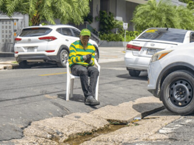 Deterioro de badén provoca daños y tapones en Bella Vista