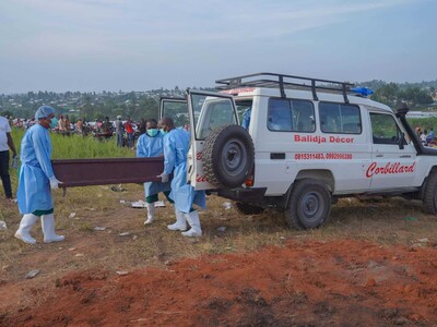 Epidemia de ébola en RDC cubre un territorio más grande que Francia