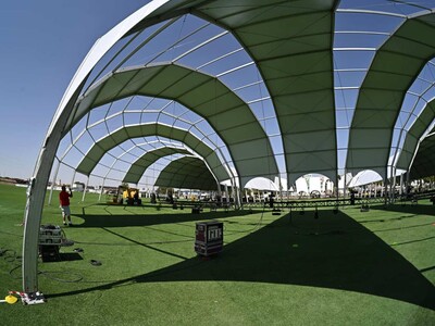 Empieza montaje de la ciudad de Shakira para residencia en Madrid