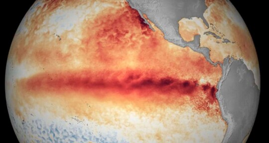 El Ni&ntilde;o podr&iacute;a alcanzar una  fuerte intensidad este 2026