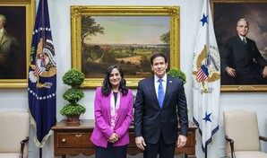 Rubio recibe a canciller canadiense despu&eacute;s de que Trump aplazara el arancel del 50 %