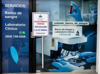 Salud Pública clausura banco de sangre por violación a las normas