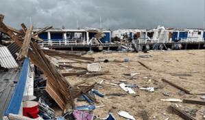 Tormentas y posibles tornados azotan el noreste de EE. UU. y provocan inundaciones y da&ntilde;os