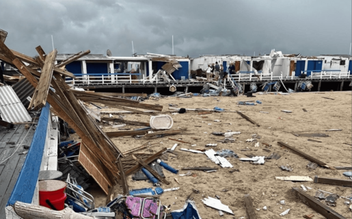 Tormentas y posibles tornados azotan el noreste de EE. UU. y provocan inundaciones y da&ntilde;os