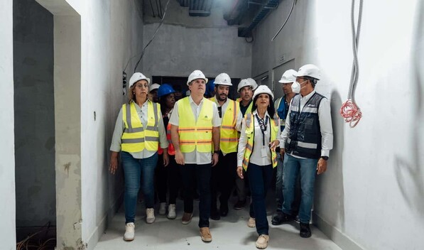 Supervisan Hospital Traumatol&oacute;gico de San Crist&oacute;bal, avanzado en m&aacute;s de un 80 %