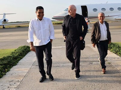 Infantino y el fútbol caribe en el torneo sub-14 CFU