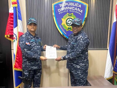 Policía Nacional realiza cambio de mando en La Vega