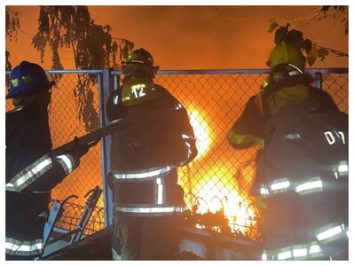 Se produce incendio próximo a planta de GLP