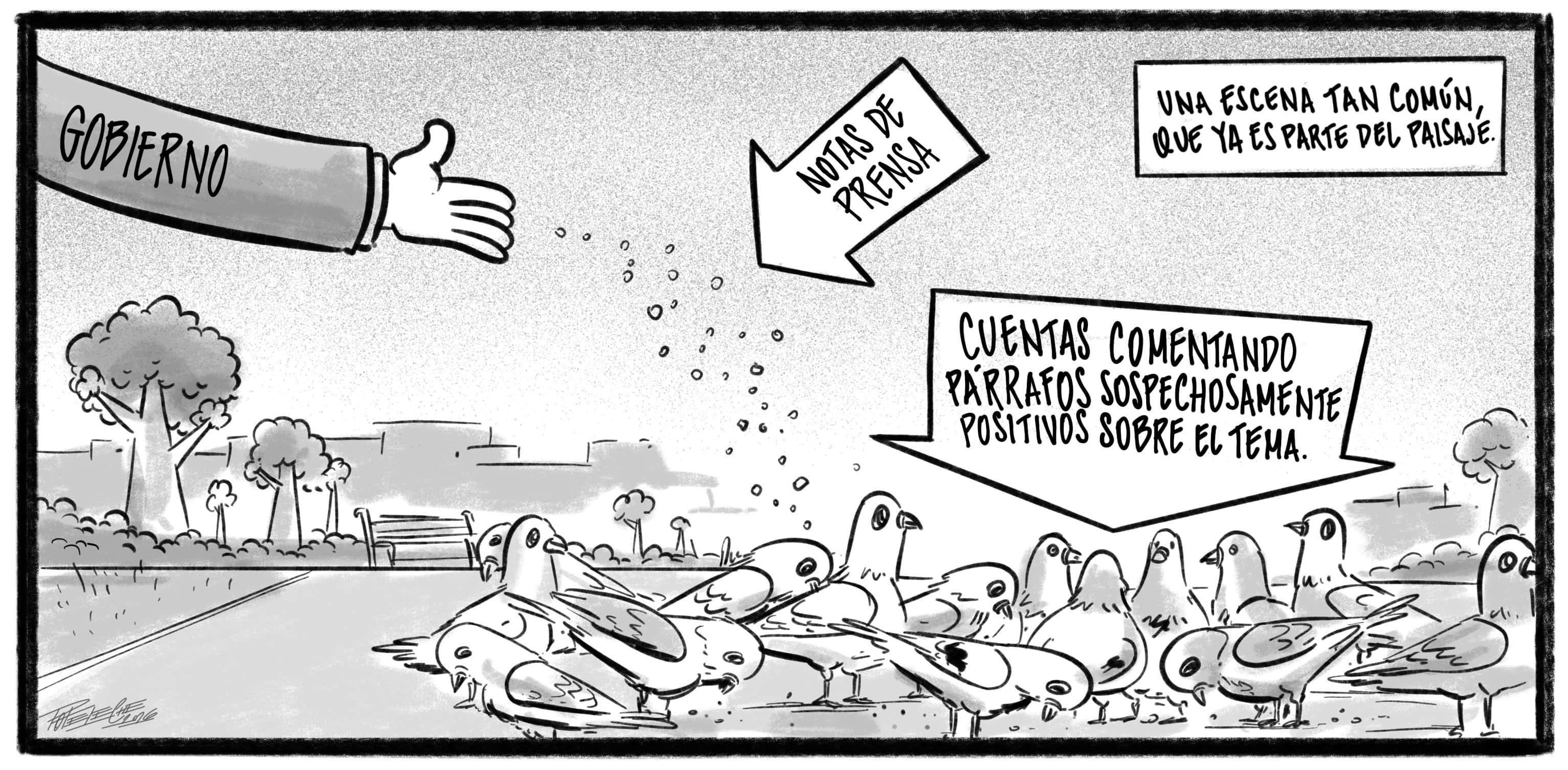Caricatura de Noticiero Poteleche 24 agosto 2026