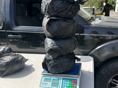 Operativo en Azua: decomiso de marihuana por DNCD y ERD