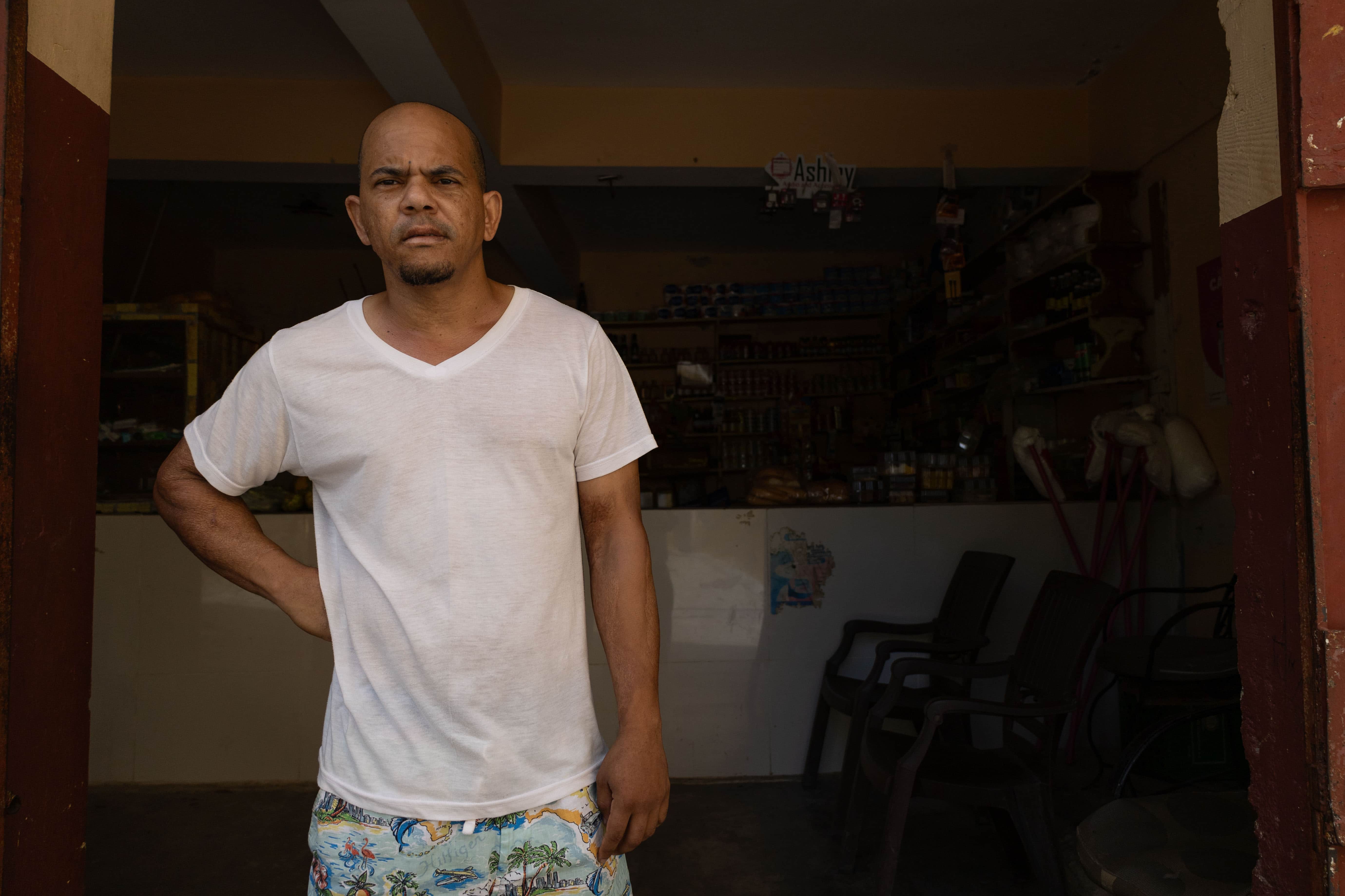 Kei Felipe cuenta el abandono de parte de las autoridades.