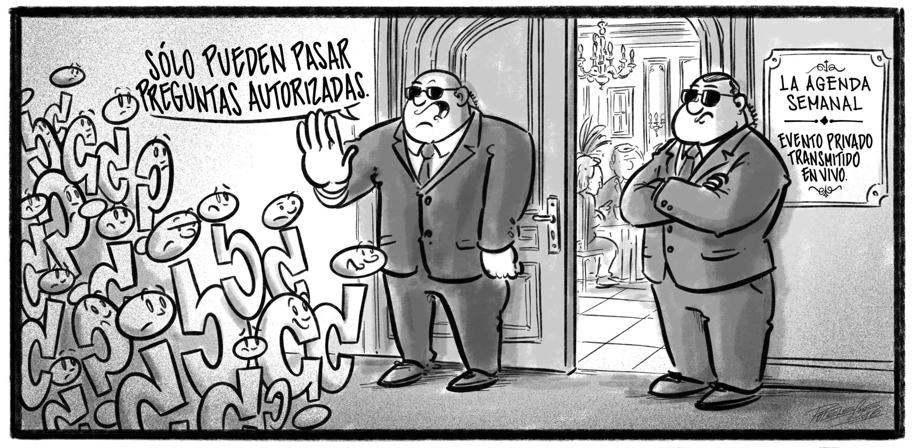 Caricatura de Noticiero Poteleche 25 agosto 2026