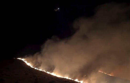 Decenas de miles de evacuados por incendios forestales en Nevada, EE. UU.