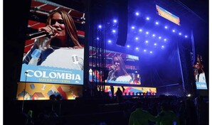 Karol G, Yatra, Maluma y Bos&eacute; unen ritmos en concierto solidario tras el terremoto en Colombia