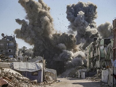 Confirman nueva oleada de bombardeos de Israel en Gaza