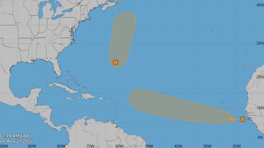 Onda tropical se organiza en el Atlántico; aún es pronto para hablar de amenaza para RD Onda tropical se organiza en el Atlántico; aún es pronto para hablar de amenaza para RD