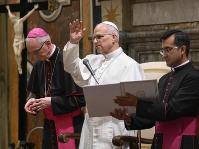 Papa León XIV recibe en el Vaticano personas con discapacidad