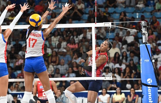 Las Reinas del Caribe pasan a semifinales del Norceca, tras vencer 3-1 a Puerto Rico