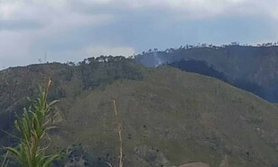 Incendio en Valle Nuevo se origin&oacute; por quema de terreno para cultivo
