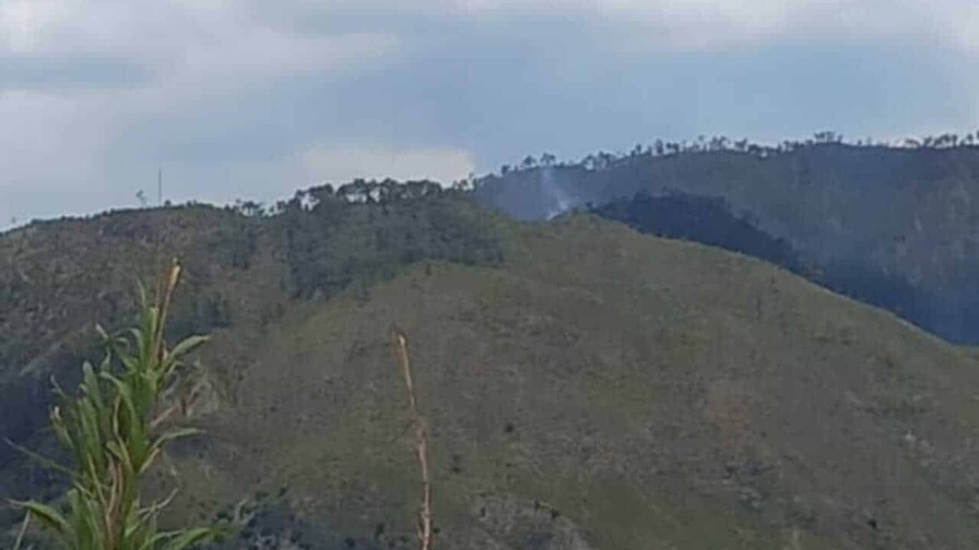 Incendio en Valle Nuevo se originó por quema de terreno para cultivo Incendio en Valle Nuevo se originó por quema de terreno para cultivo