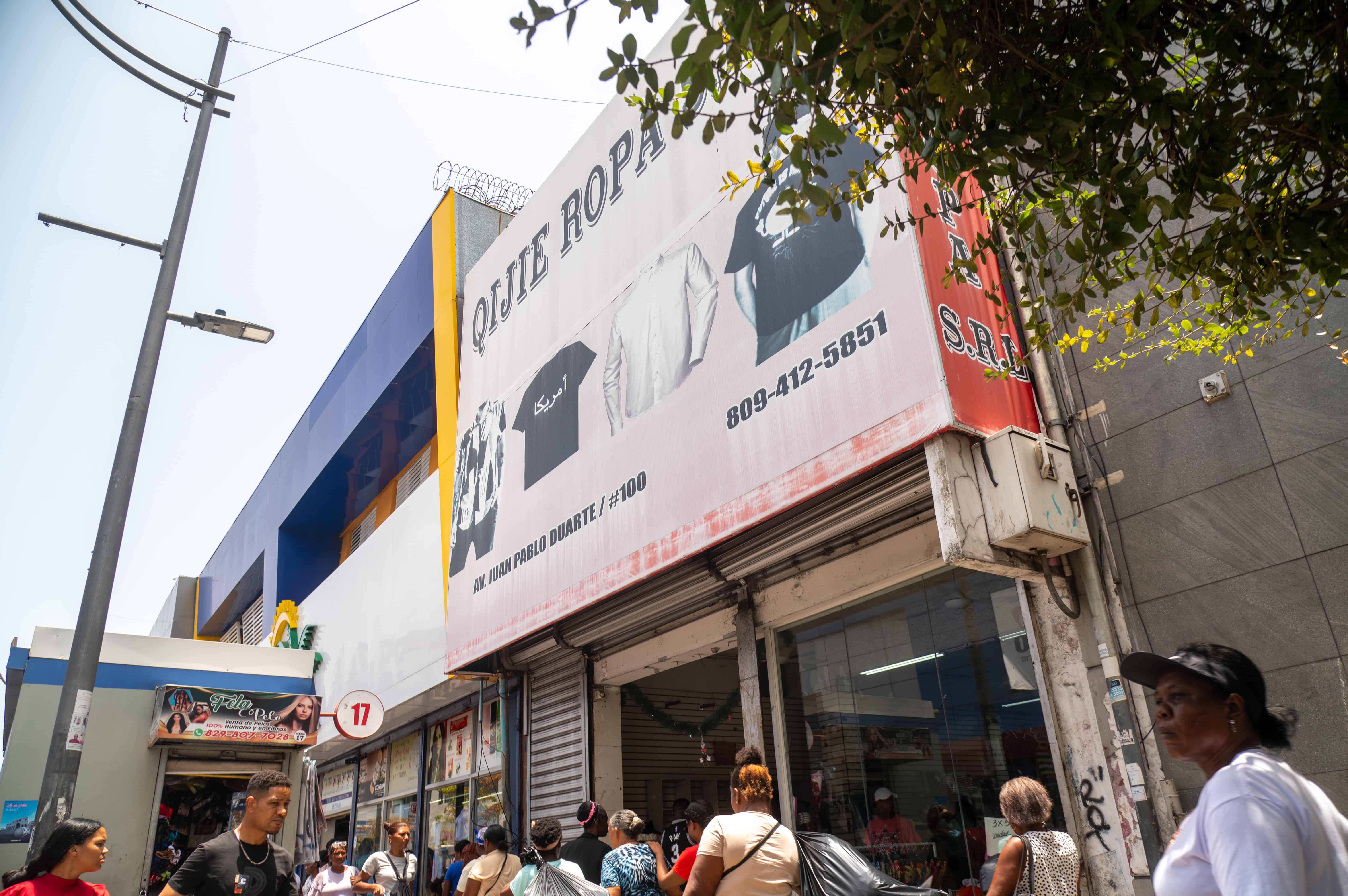 Tienda Quijie, ubicada en la avenida Duarte.
