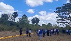 Hallan enterrado y en estado de descomposici&oacute;n el cuerpo de una persona en Moca