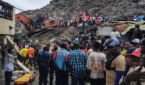 Aumentan a 34 los muertos por el derrumbe de un vertedero en Guinea