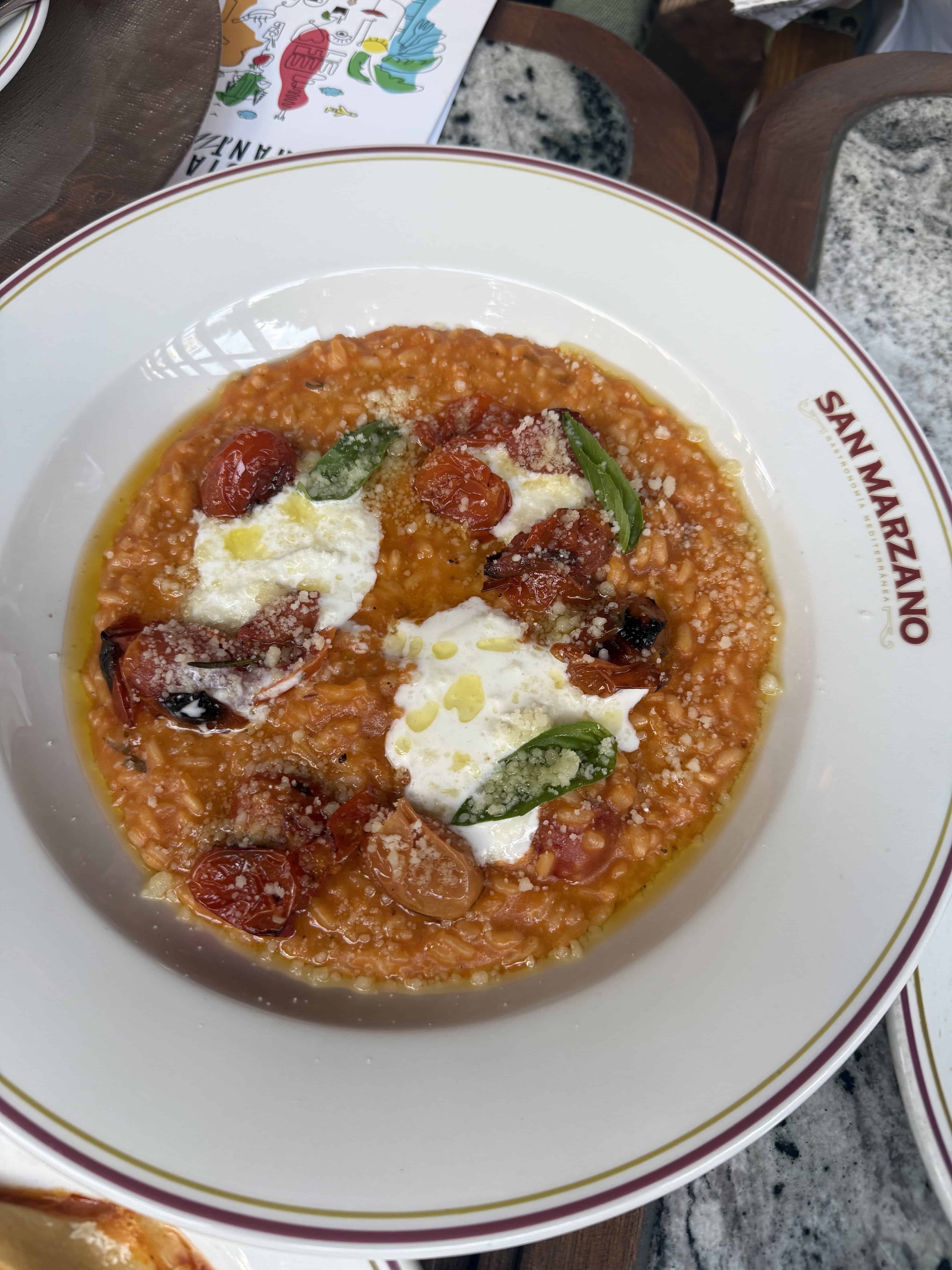 San Marzano Risotto.