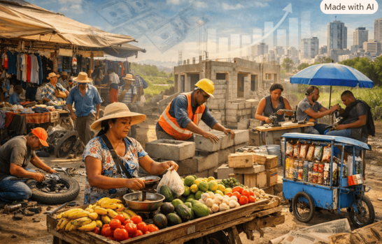 La informalidad econ&oacute;mica en RD y su peso social