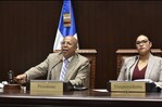 "Usted quiere pelear, pues vamos a pelear": Pacheco y vocero opositor encabezan encontronazo