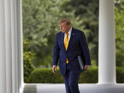 Donald Trump sin prisa para retomar negociaciones con Irán